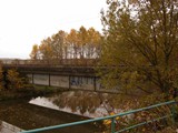 Starý most přes Lužnici u Veselí zastávky.